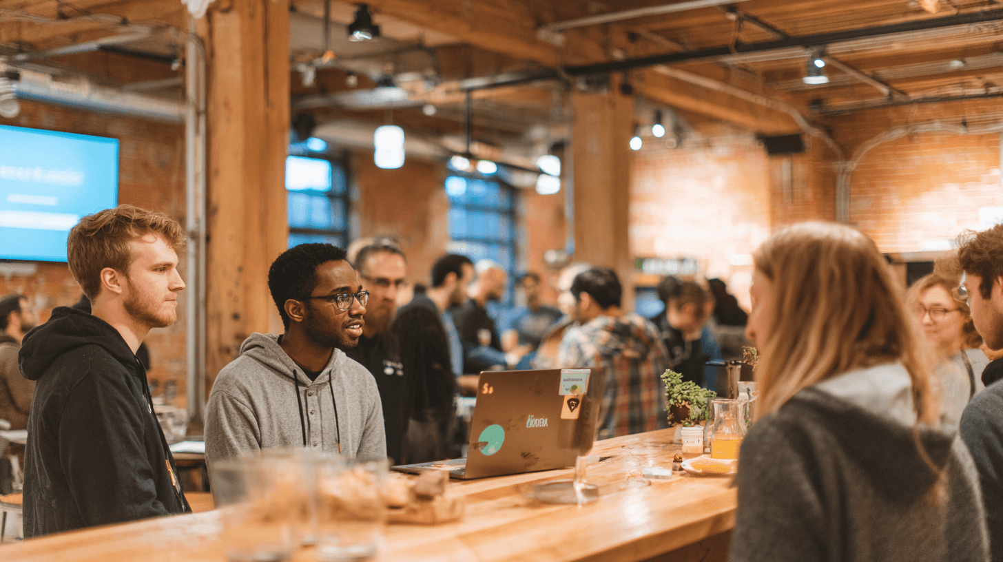 Tech community meetup