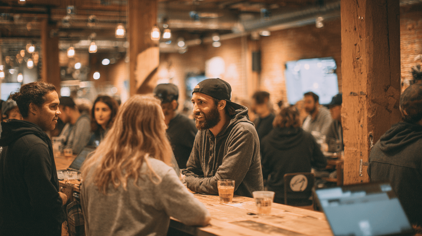 Tech community meetup